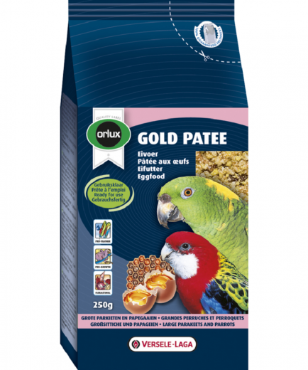 6 x Orlux Gold Patee Großsittiche und Papageien je 1 kg