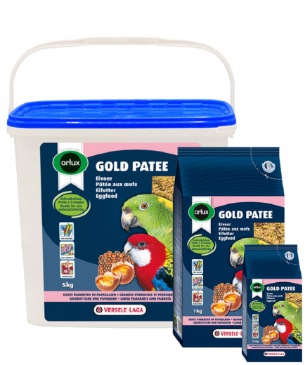 6 x NutriBird Gold Patee GS/Papa. 1 kg