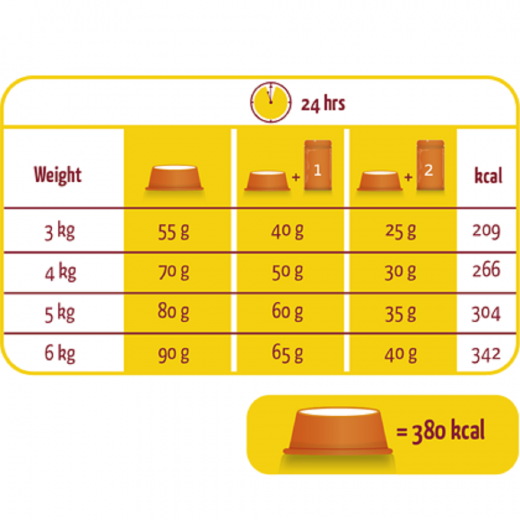 4 x Lara Adult with Turkey-Chicken 2 kg