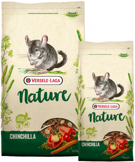 5 x Versele Chinchilla Nature 2,3 kg