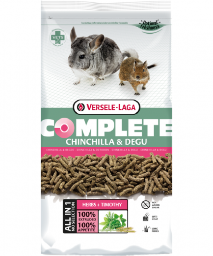 5 x Versele Complete Chinchilla & Degu 1,75 kg