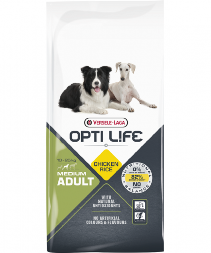 4 x Opti Life Adult Medium 2,5 kg