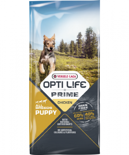 4 x Opti Life Prime Puppy 2,5 kg