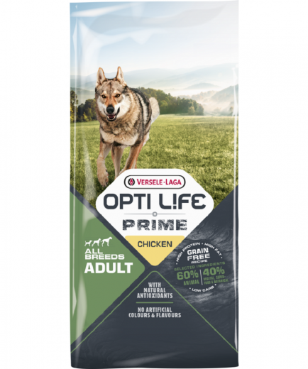 Opti Life Prime Adult chicken 12,5 kg