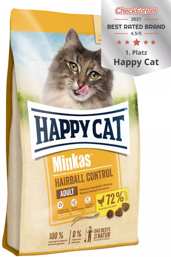Happy Cat Minkas Hairball Control Geflügel 500 gr