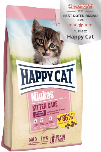 Happy Cat Minkas Kitten Care Geflügel 1,5 kg