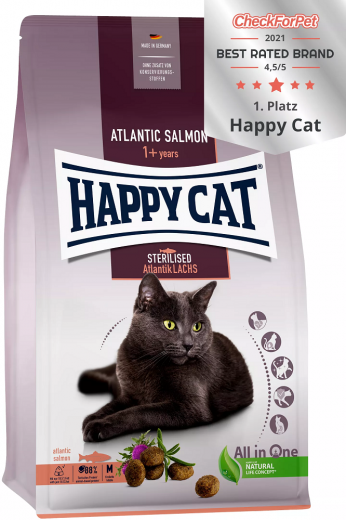 Happy Cat Sterilised AtlantikLachs 10 kg
