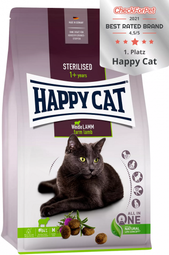 Happy Cat Sterilised WeideLamm 1,3 kg