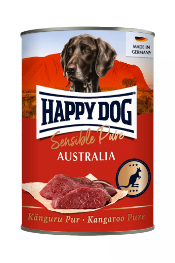 6 x Happy Dog Känguru Pur 400 gr. Australia