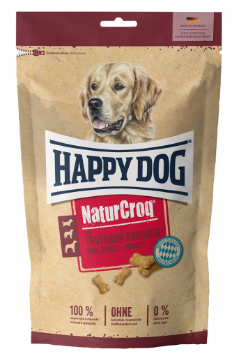 Happy Dog  NaturCroq Mini Truthahn Knochen 700 gr.