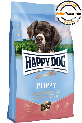 Happy Dog  Sensible Puppy Lachs & Kartoffel 4 kg