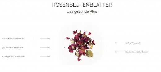 Agrobs Pre Alpin Rosenblütenblätter 100 gr.