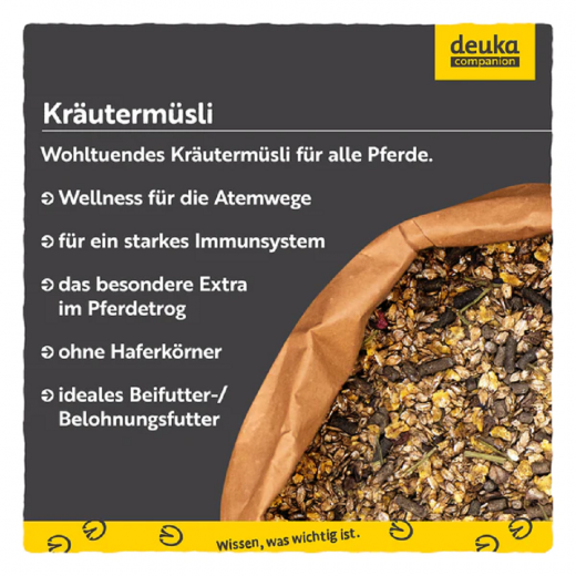 Deukavallo Kräutermüsli 20 kg