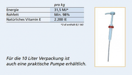 Havens EquiForce Oil 10 ltr. + Pumpe