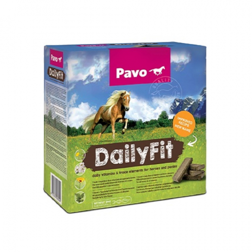 Pavo DailyFit 12,5 kg  Mineralfutter Briketts
