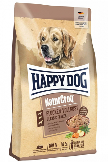 Happy Dog  NaturCroq Flocken Vollkost 1,5 kg für sensible Hunde