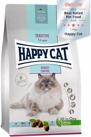 Happy Cat Sensitive Urinary Control 1,3 kg zur Unterstützung des Harntrakts