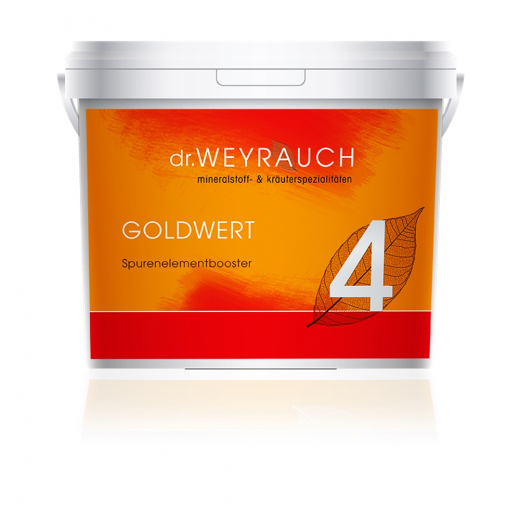 Dr. Weyrauch Nr 4 Goldwert 1 kg - gegen Spurenelemente Mangel bei Pferden