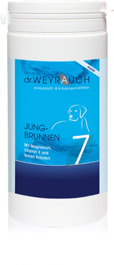 Dr. Weyrauch Nr 7 Jungbrunnen 180 Kapseln Hund - optimale Magnesiumversorgung