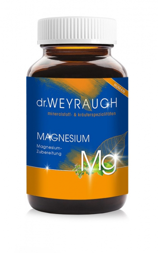 Dr. Weyrauch Mg Magnesium 120 Kapseln Human - für Muskulatur, Knochen und Nervensystem