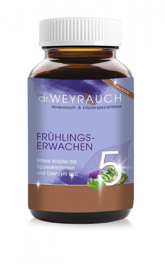 Dr. Weyrauch Nr 5 Frühlingserwachen 60 Kapseln Human - für einen normalen Energiestoffwechsel