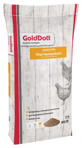GoldDott Vital Hennenkorn 25 kg für gute Legeleistungen