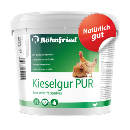 Röhnfried Kieselgur Pur 600 gramm zur Feuchtigkeitsbindung im Stall