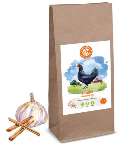 Nösenberger Landei Knoblauch & Zimt 3,5 kg zur Abwehr von Parasiten