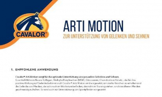 Cavalor Arti Motion 5 kg