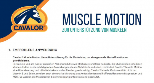 Cavalor Muscle Motion, 1kg