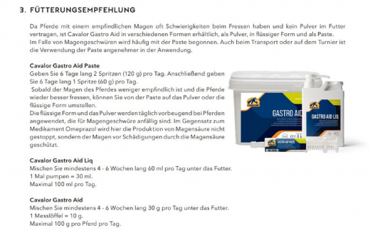 Cavalor Gastro Aid Liquid 2 ltr.