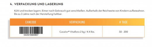 Cavalor Vitaflor 365 2 kg