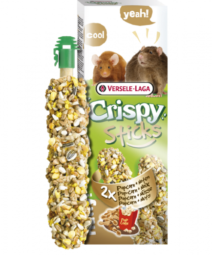 8 x Versele Sticks Rat/Mäuse Popc.&Nüsse 2 St