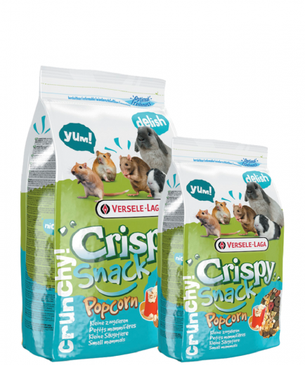 5 x Versele Crispy Snack Popcorn 650 gr.