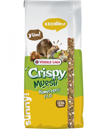 5 x Versele Crispy Muesli Hamster & Co. 1 kg
