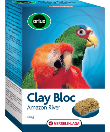 6 x Orlux Clay Bloc Amazon River je 550 gr.