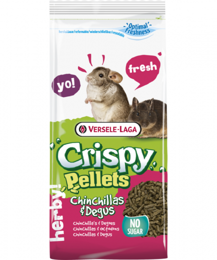 Versele Crispy Pellets - Chinchillas und Degus 1 kg
