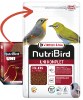 8 x NutriBird Uni Komplet 250 gr.