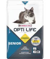 4 x Opti Life Cat Senior 1 kg
