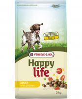 4 x Happy Life Adult Chicken 3 kg
