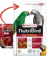 4 x NutriBird P15 Tropical 3 kg