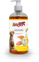 Stiefel Hund Lachsoel 500 ml