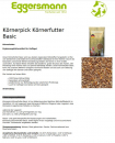 Eggersmann  Körnerpick Körnerfutter Basic 25 kg - Basisfutter für Hühner, Gänse und Enten