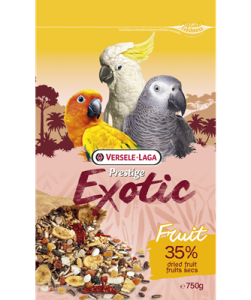 6 x Versele Papageien Exotic Fruit 750 gr