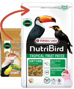 NutriBird Tropical Fruit Patee 1 kg