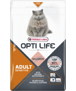 Opti Life Cat Sensitive 1 kg - Premiumfutter mit Lachs