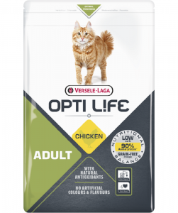 Opti Life Cat Adult 2,5 kg mit Huhn