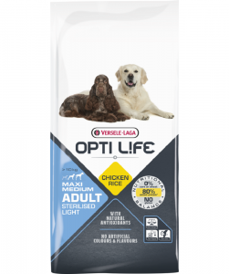 Opti Life Adult Light Medium und Maxi 12,5 kg Light Hundefutter