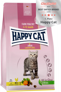 Happy Cat Junior LandGeflügel 10 kg