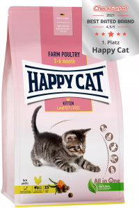 Happy Cat Minkas Junior Care Geflügel 4 kg